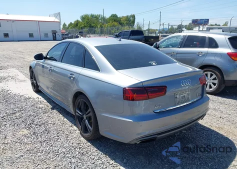 2016 Audi A6 3.0T Premium Plus from USA, damaged, VIN WAUFGAFC3GN013073
